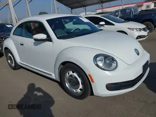 2015 Volkswagen Beetle Fleet Edition with VIN 3VWF17AT0FM607009, listed as a IAAI auction lot 41232977 with 92,531 mi miles and . Bid and sale history available at DreamBid. Image 1.