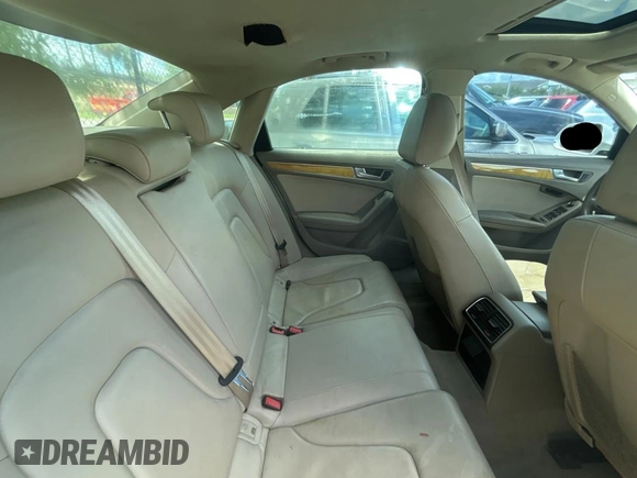 2009 Audi A4 Premium Plus with VIN WAUSF78K09A091152, listed as a Copart auction lot 61038155 with 134,767 mi miles and Clean title. Bid and sale history available at DreamBid. Image 6.
