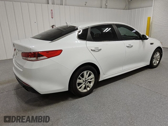 2017 Kia Optima LX with VIN 5XXGT4L3XHG166667, listed as a Copart auction lot 53741315 with 140,108 mi miles and Clean Title. Bid and sale history available at carsss.com. Image 3.