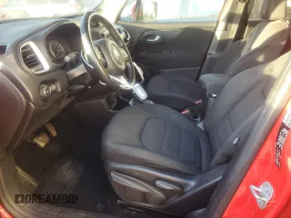 2018 Jeep Renegade Latitude with VIN ZACCJABB8JPG67201, listed as a Copart auction lot 48498875 with 0 mi miles and Salvage Title. Bid and sale history available at carsss.com. Image 7.