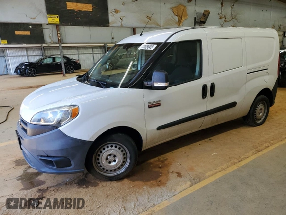 2015 Ram ProMaster City Cargo Tradesman with VIN ZFBERFAT6F6199085, listed as a Copart auction lot 42783045 with 146,045 mi miles and Salvage Title. Bid and sale history available at carsss.com. Image 1.