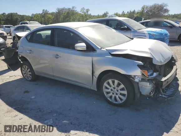 2016 Nissan Sentra SV with VIN 3N1AB7AP6GY222032, listed as a Copart auction lot 52602435 with 32,131 mi miles and Salvage Title. Bid and sale history available at DreamBid. Image 4.