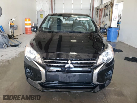 2024 Mitsubishi Mirage ES z VIN ML32FUFJ5RHF18365, wystawiony jako Copart lot #54029955 z przebiegiem 3 175 mil mil oraz Szkoda całkowita • Salvage title. Historia ofert i sprzedaży dostępna na DreamBid. Obrazek 5.