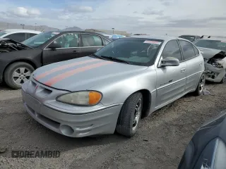 2001 Pontiac Grand Am GT with VIN 1G2NW52EX1C178299, listed as a Copart auction lot 41896665 with 0 mi miles and Salvage Title. Bid and sale history available at carsss.com. Image 1.