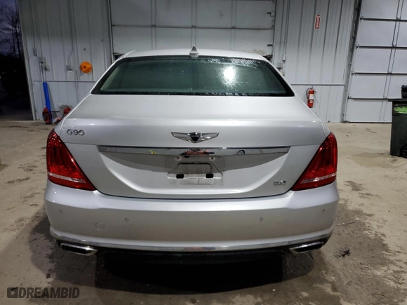 2019 Genesis G90 5.0L Ultimate with VIN KMHG54JH1KU051865, listed as a Copart auction lot 82292194 with 21,003 mi miles and Salvage Title. Bid and sale history available at carsss.com. Image 6.