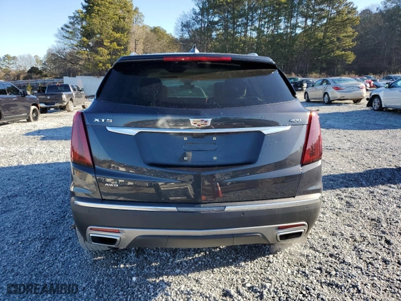 2021 Cadillac XT5 AWD Premium Luxury with VIN 1GYKNDRS0MZ189184, listed as a Copart auction lot 88459405 with 26,883 mi miles and Salvage Title. Bid and sale history available at carsss.com. Image 6.