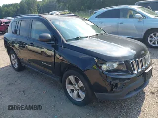 2016 Jeep Compass Sport with VIN 1C4NJDBB1GD714330, listed as a IAAI auction lot 42673895 with 127,209 mi miles and . Bid and sale history available at DreamBid. Image 1.