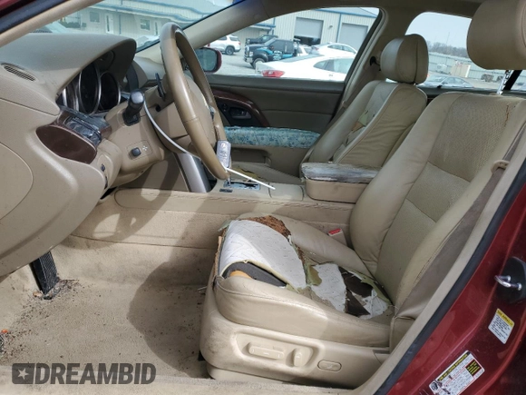 2005 Acura RL with VIN JH4KB16505C004369, listed as a Copart auction lot 48157135 with 246,991 mi miles and Salvage Title. Bid and sale history available at carsss.com. Image 7.