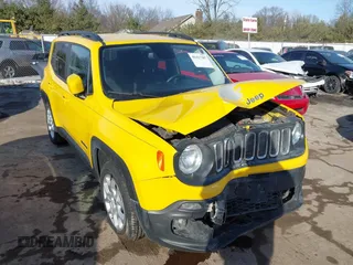 2017 Jeep Renegade Latitude with VIN ZACCJABB0HPF54868, listed as a IAAI auction lot 41417387 with 97,982 mi miles and . Bid and sale history available at DreamBid. Image 1.
