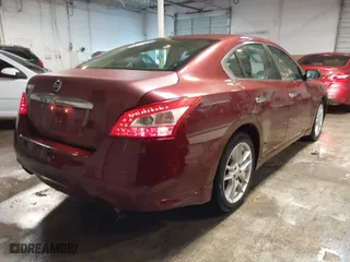 2009 Nissan Maxima 3.5 SV w/Sport Pkg with VIN 1N4AA51E99C845293, listed as a IAAI auction lot 41300963 with 121,353 mi miles. Bid and sale history available at carsss.com. Image 4.