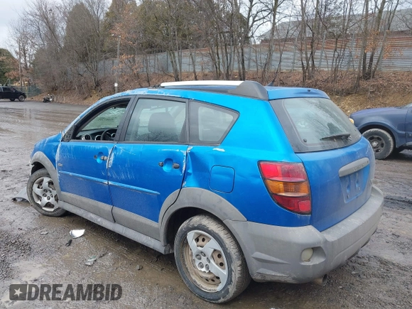 2007 Pontiac Vibe with VIN 5Y2SL65867Z406906, listed as a IAAI auction lot 41667795 with 255,863 mi miles. Bid and sale history available at carsss.com. Image 3.