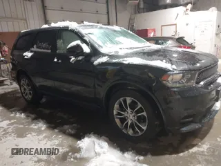 2019 Dodge Durango GT Plus z VIN 1C4RDJDG2KC744645, wystawiony jako IAAI lot #41723550 z przebiegiem 144 774 mil mil oraz . Historia ofert i sprzedaży dostępna na DreamBid. Obrazek 1.