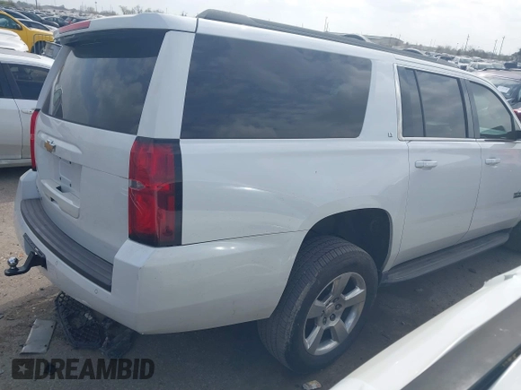2016 Chevrolet Suburban LT with VIN 1GNSCHKC9GR273201, listed as a IAAI auction lot 41743971 with 180,945 mi miles. Bid and sale history available at carsss.com. Image 4.