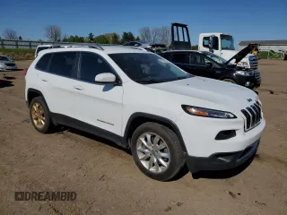 2016 Jeep Cherokee Limited с VIN 1C4PJMDS5GW220353, выставлен на аукционе Copart как лот 56194595 с пробегом 92 567 миль миль и Списание • Salvage title. История ставок и продаж доступна на DreamBid. Изображение 4.