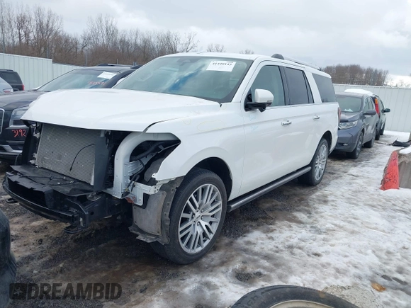 2023 Ford Expedition Max Limited z VIN 1FMJK2A82PEA25893, wystawiony jako IAAI lot #41440143 z przebiegiem 39 665 mil mil oraz . Historia ofert i sprzedaży dostępna na DreamBid. Obrazek 2.