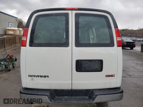 2017 GMC Savana Cargo z VIN 1GTW7AFF5H1143359, wystawiony jako Copart lot #53189835 z przebiegiem 114 245 mil mil oraz Szkoda całkowita • Salvage title. Historia ofert i sprzedaży dostępna na DreamBid. Obrazek 6.