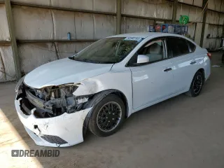 2017 Nissan Sentra S with VIN 3N1AB7AP2HY335963, listed as a Copart auction lot 52552185 with 75,119 mi miles and Salvage Title. Bid and sale history available at DreamBid. Image 1.