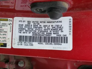 2006 Toyota Corolla CE with VIN 1NXBR32E46Z706507, listed as a Copart auction lot 54799695 with 152,012 mi miles and Clean Title. Bid and sale history available at DreamBid. Image 12.