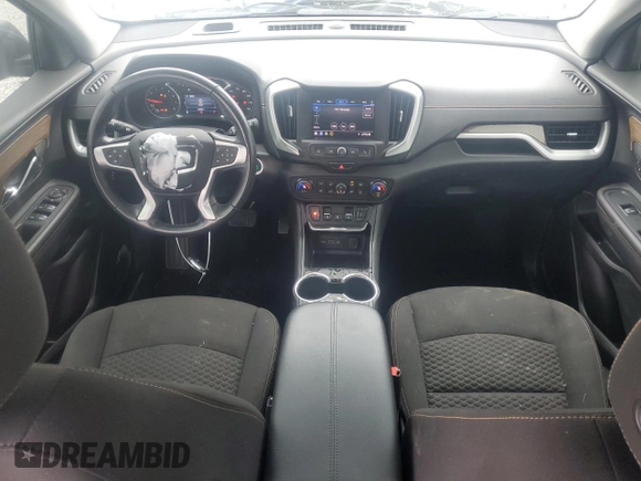 2020 GMC Terrain SLE with VIN 3GKALMEV5LL202108, listed as a Copart auction lot 47255375 with 44,187 mi miles and Salvage Title. Bid and sale history available at carsss.com. Image 8.