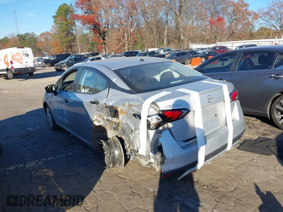 2024 Nissan Versa S with VIN 3N1CN8DV4RL816926, listed as a IAAI auction lot 41084980 with 31,592 mi miles and . Bid and sale history available at DreamBid. Image 3.