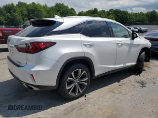 2019 Lexus RX 350 with VIN JTJBZMCA1K2041526, listed as a Copart auction lot 60991095 with 42,644 mi miles and Salvage title. Bid and sale history available at DreamBid. Image 3.
