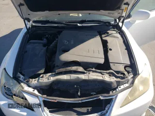 2008 Lexus IS 250 z VIN JTHBK262985081455, wystawiony jako Copart lot #57862925 z przebiegiem 214 639 mil mil oraz Szkoda całkowita • Salvage title. Historia ofert i sprzedaży dostępna na DreamBid. Obrazek 11.