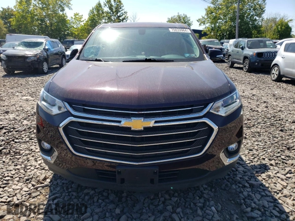 2018 Chevrolet Traverse LT Cloth with VIN 1GNERGKW2JJ160342, listed as a Copart auction lot 70833964 with 53,659 mi miles and Salvage Title. Bid and sale history available at carsss.com. Image 5.