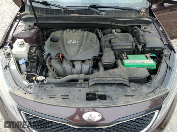 2015 Kia Optima LX with VIN 5XXGM4A70FG431824, listed as a Copart auction lot 51969595 with 130,205 mi miles and Salvage Title. Bid and sale history available at DreamBid. Image 11.