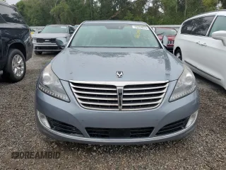 2015 Hyundai Equus Ultimate z VIN KMHGH4JHXFU098910, wystawiony jako Copart lot #74253874 z przebiegiem Nie podano mil oraz Szkoda całkowita • Salvage title. Historia ofert i sprzedaży dostępna na DreamBid. Obrazek 5.
