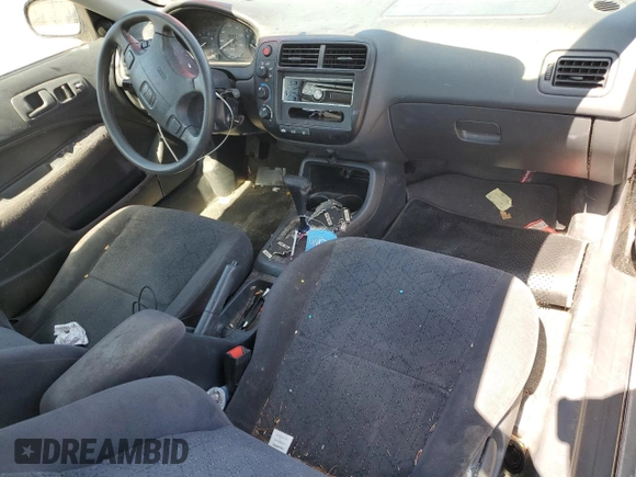 2000 Honda Civic EX with VIN 1HGEJ8242YL040383, listed as a Copart auction lot 71565154 with 114,612 mi miles and Salvage Title. Bid and sale history available at carsss.com. Image 8.