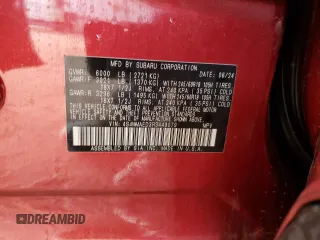 2024 Subaru Ascent Premium с VIN 4S4WMAED3R3449079, выставлен на аукционе Copart как лот 44162325 с пробегом 16 479 миль миль и Чистый • Clean title. История ставок и продаж доступна на DreamBid. Изображение 14.