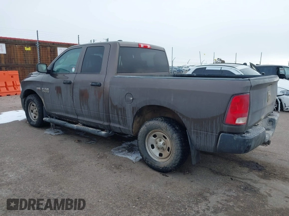 2018 Ram 1500 Express with VIN 1C6RR7FTXJS174226, listed as a IAAI auction lot 41573603 with 131,730 mi miles and . Bid and sale history available at DreamBid. Image 3.