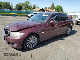 2009 BMW 3 Series 328i xDrive with VIN WBAPK73589A451495, listed as a Copart auction lot 61677195 with 113,144 mi miles and Salvage title. Bid and sale history available at DreamBid. Image 1.