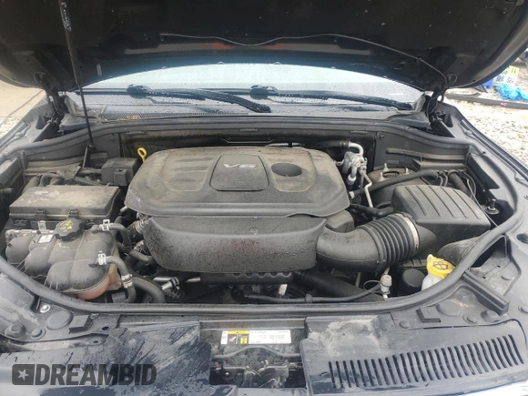 2019 Dodge Durango SXT Plus z VIN 1C4RDJAG8KC606371, wystawiony jako Copart lot #59307185 z przebiegiem 130 156 mil mil oraz Czysty tytuł • Clean title. Historia ofert i sprzedaży dostępna na DreamBid. Obrazek 12.
