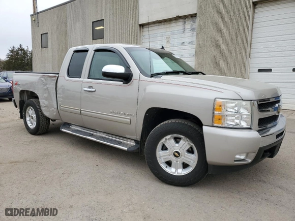 2009 Chevrolet Silverado 1500 LT with VIN 1GCEK29029Z262982, listed as a Copart auction lot 49614275 with 105,765 mi miles and Salvage Title. Bid and sale history available at carsss.com. Image 4.
