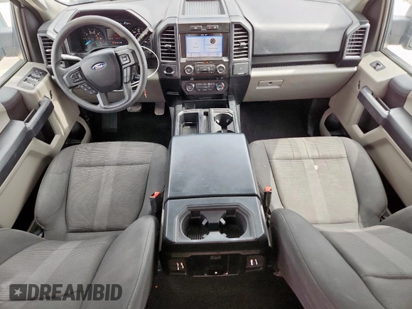 2019 Ford F-150 XL with VIN 1FTEW1CP6KKD96400, listed as a Copart auction lot 59563885 with 159,625 mi miles and Salvage title. Bid and sale history available at DreamBid. Image 8.