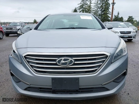 2017 Hyundai Sonata 2.4L with VIN 5NPE24AFXHH564988, listed as a IAAI auction lot 41927777 with 100,758 mi miles. Bid and sale history available at carsss.com. Image 12.