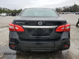 2018 Nissan Sentra S with VIN 3N1AB7AP4JY313730, listed as a Copart auction lot 44554575 with 186,111 mi miles and Salvage Title. Bid and sale history available at carsss.com. Image 6.
