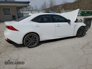 2020 Lexus IS 300 F Sport with VIN JTHG81F27L5041365, listed as a Copart auction lot 49828715 with 66,119 mi miles and Salvage title. Bid and sale history available at DreamBid. Image 3.