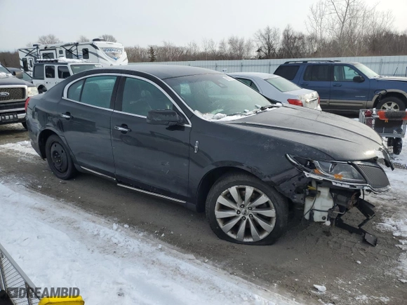 2014 Lincoln MKS with VIN 1LNHL9DK0EG608914, listed as a Copart auction lot 88971145 with 0 mi miles and Clean Title. Bid and sale history available at carsss.com. Image 4.