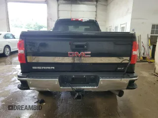 2018 GMC Sierra 2500HD SLT with VIN 1GT12TEY3JF205437, listed as a Copart auction lot 60290314 with 107,040 mi miles and Clean Title. Bid and sale history available at carsss.com. Image 6.