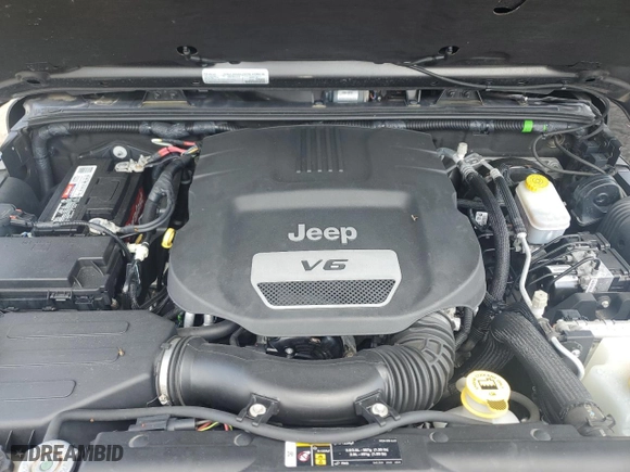 2018 Jeep Wrangler JK Unlimited Sahara with VIN 1C4BJWEG8JL873719, listed as a Copart auction lot 64660824 with 110,413 mi miles and Salvage Title. Bid and sale history available at carsss.com. Image 11.