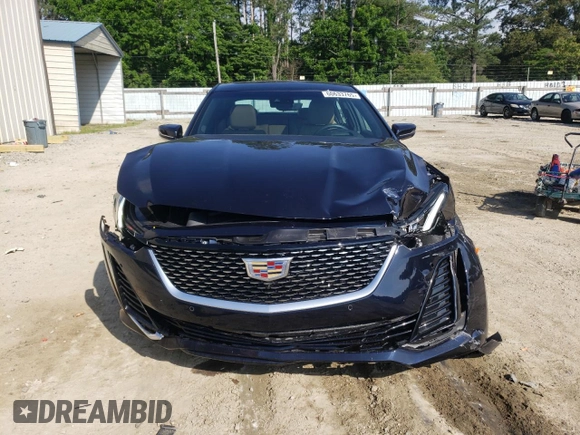 2021 Cadillac CT5 Premium Luxury with VIN 1G6DT5RW2M0111624, listed as a Copart auction lot 60633765 with 13,268 mi miles and Salvage title. Bid and sale history available at DreamBid. Image 5.