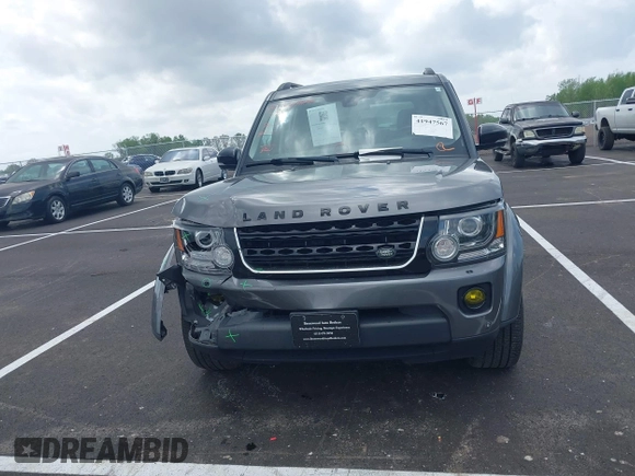 2016 Land Rover LR4 HSE with VIN SALAG2V68GA844339, listed as a IAAI auction lot 41947567 with 81,214 mi miles and . Bid and sale history available at DreamBid. Image 12.