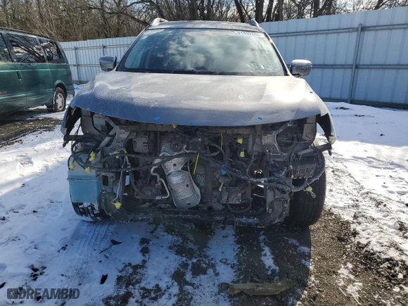 2016 Nissan Rogue S with VIN KNMAT2MV7GP679909, listed as a Copart auction lot 41492635 with 127,547 mi miles and Salvage Title. Bid and sale history available at carsss.com. Image 5.