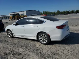 2015 Chrysler 200 C with VIN 1C3CCCCB0FN545473, listed as a Copart auction lot 53366185 with 248,772 mi miles and Clean Title. Bid and sale history available at carsss.com. Image 2.