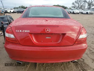 2007 Mercedes-Benz SLK-Class 3.0L with VIN WDBWK54F87F146734, listed as a Copart auction lot 73924854 with 0 mi miles and Non Repairable. Bid and sale history available at carsss.com. Image 6.