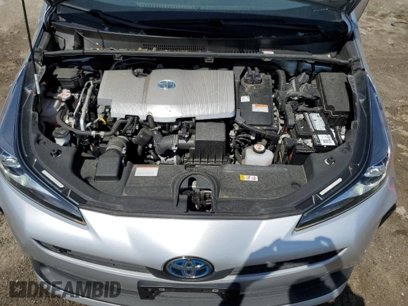 2022 Toyota Prius L Eco with VIN JTDKAMFU0N3176513, listed as a Copart auction lot 55253605 with 47,950 mi miles and Non Repairable. Bid and sale history available at DreamBid. Image 11.