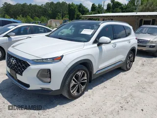 2019 Hyundai Santa Fe Limited z VIN 5NMS5CAA1KH136238, wystawiony jako IAAI lot #42314285 z przebiegiem 74 606 mil mil oraz . Historia ofert i sprzedaży dostępna na DreamBid. Obrazek 2.
