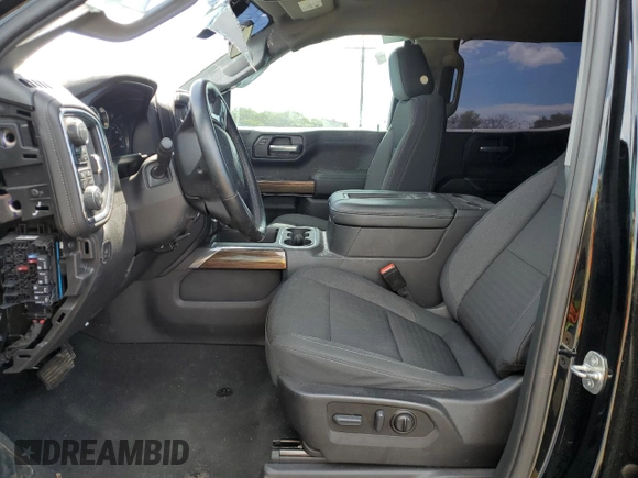 2021 Chevrolet Silverado 1500 LT Trail Boss with VIN 3GCPYFEDXMG455395, listed as a Copart auction lot 59181684 with 31,123 mi miles and Salvage Title. Bid and sale history available at DreamBid. Image 7.